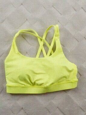 Lululemon Energy Sports Bra Womens 6 Athleisure Gym Yoga